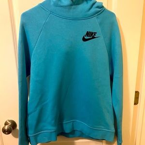 Teal Blue Nike Hoodie